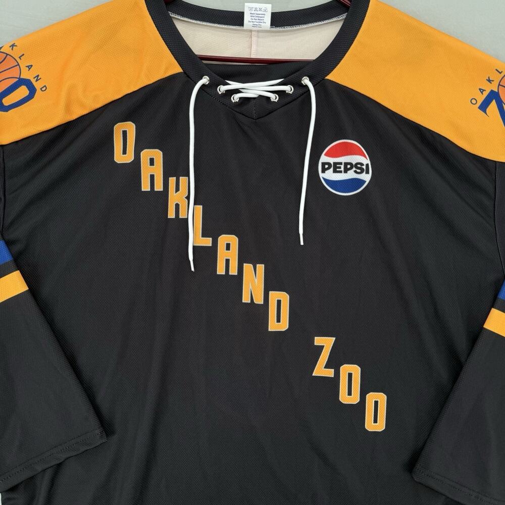 Pitt Panthers Oakland Zoo Hockey Jersey University Of Pittsburgh Basketball XL - Picture 2 of 9